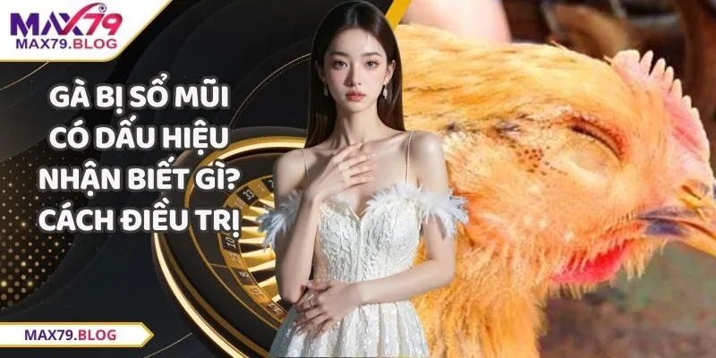 gà bị sổ mũi