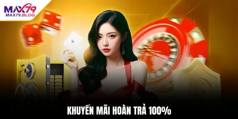 Khuyến mãi hoàn trả 100%